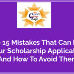 Scholarship Application Mistakes